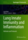 Image for Lung Innate Immunity and Inflammation : Methods and Protocols