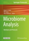 Image for Microbiome analysis: methods and protocols