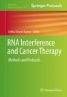 Image for RNA Interference and Cancer Therapy : Methods and Protocols