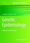 Image for Genetic Epidemiology : Methods and Protocols