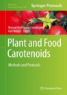Image for Plant and food carotenoids: methods and protocols