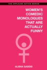 Image for Women&#39;s comedic monologues that are actually funny