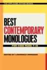 Image for Best Contemporary Monologues for Kids Ages 7-15