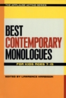 Image for Best contemporary monologues for kids ages 7-15