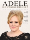 Image for Adele for Beginning Piano Solo : 10 Favorites