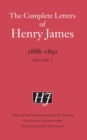 Image for The Complete Letters of Henry James, 1888–1891