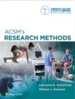 Image for ACSM Research Methods and Exercise and Sport Sciences Reviews