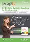 Image for PrepU for Dudek&#39;s Nutrition Essentials for Nursing Practice