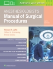 Image for Anesthesiologist&#39;s manual of surgical procedures