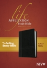 Image for NIV Life Application Study Bible, Second Edition, Personal Size, TuTone (LeatherLike, Black/Onyx)