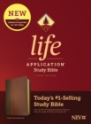 Image for NIV Life Application Study Bible, Third Edition (LeatherLike, Brown/Mahogany)