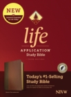Image for NIV Life Application Study Bible, Third Edition (LeatherLike, Brown/Mahogany, Indexed)