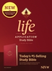 Image for NIV Life Application Study Bible, Third Edition (LeatherLike, Berry)