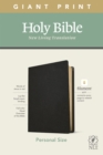 Image for NLT Personal Size Giant Print Bible, Filament Edition, Black