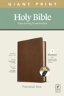 Image for NLT Personal Size Giant Print Bible, Filament Edition, Brown