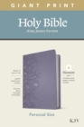 Image for KJV Personal Size Giant Print Bible, Filament Ed., Lavender