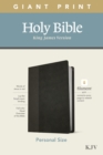 Image for KJV Personal Size Giant Print Bible, Filament Edition, Black
