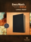 Image for NLT Every Man&#39;s Bible, Large Print, Black Genuine Leather
