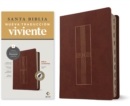 Image for Biblia ultrafina NTV, con Filament (SentiPiel, Cafe, Indice, Letra Roja)
