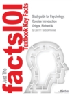 Image for Studyguide for Psychology : Concise Introduction by Griggs, Richard A., ISBN 9781429298902