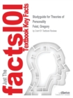 Image for Studyguide for Theories of Personality by Feist, Gregory, ISBN 9780073532196
