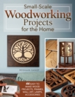 Image for Small-Scale Woodworking Projects for the Home : 64 Easy-to-Make Wood Frames, Lamps, Accessories, and Wall Art