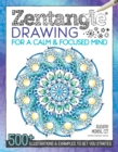 Image for Zentangle Drawing for a Calm &amp; Focused Mind : 500+ Illustrations &amp; Examples to Get You Started