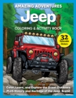 Image for Amazing Adventures Jeep® Coloring &amp; Activity Book