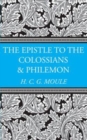 Image for The Epistles to the Colossians and Philemon