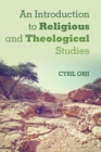 Image for An Introduction to Religious and Theological Studies