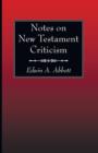 Image for Notes on New Testament Criticism