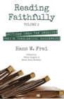 Image for Reading Faithfully, Volume 2: Writings from the Archives: Frei&#39;s Theological Background