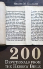 Image for 200 Devotionals from the Hebrew Bible
