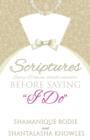 Image for Scriptures Every Woman Should Consider Before Saying &quot;I Do&quot;
