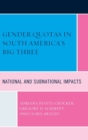 Image for Gender Quotas in South America&#39;s Big Three
