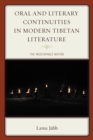 Image for Oral and literary continuities in modern Tibetan literature: the inescapable nation