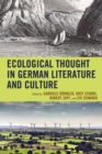 Image for Ecological Thought in German Literature and Culture