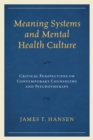 Image for Meaning systems and mental health culture: critical perspectives on contemporary counseling and psychotherapy