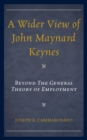 Image for A Wider View of John Maynard Keynes