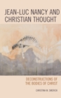 Image for Jean-Luc Nancy and Christian Thought