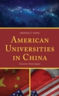 Image for American universities in Japan and China