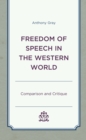 Image for Freedom of speech in the western world  : comparison and critique