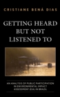 Image for Getting Heard but Not Listened To