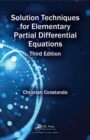 Image for Solution techniques for elementary partial differential equations