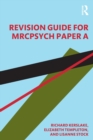 Image for Revision Guide for MRCPsych Paper A