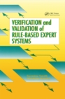 Image for Verification and validation of rule-based expert systems