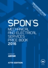 Image for Spon&#39;s mechanical and electrical services price book 2016