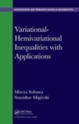 Image for Variational-Hemivariational Inequalities with Applications