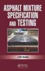 Image for Asphalt specification and testing