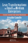 Image for Lean transformations for small and medium enterprises  : lessons learned from Italian businesses